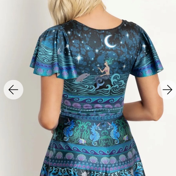 BlackMilk ocean magic rio playsuit - Picture 3 of 3